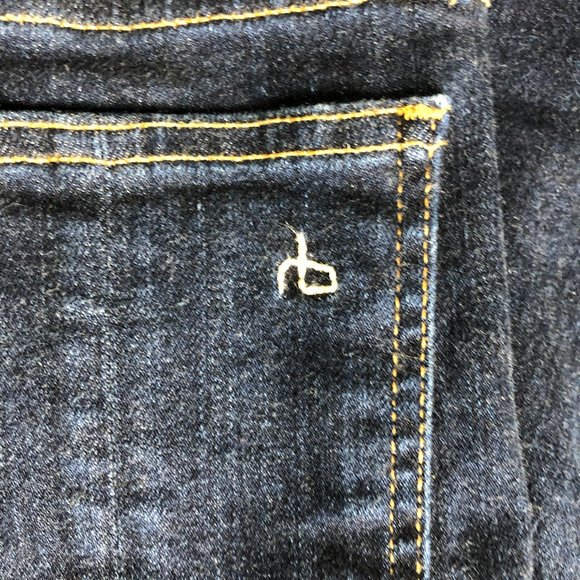 RAG & BONE HIGH RISE SKINNY JEANS SIZE 28 - Picture 6 of 7
